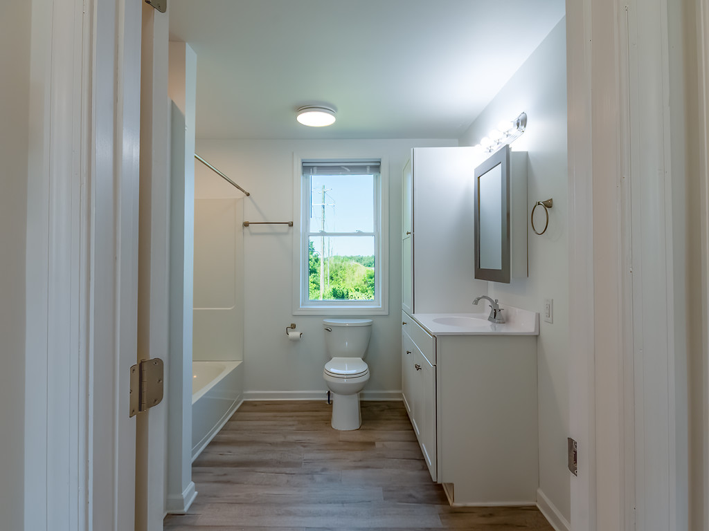 Interior detail at a Happy Creek property